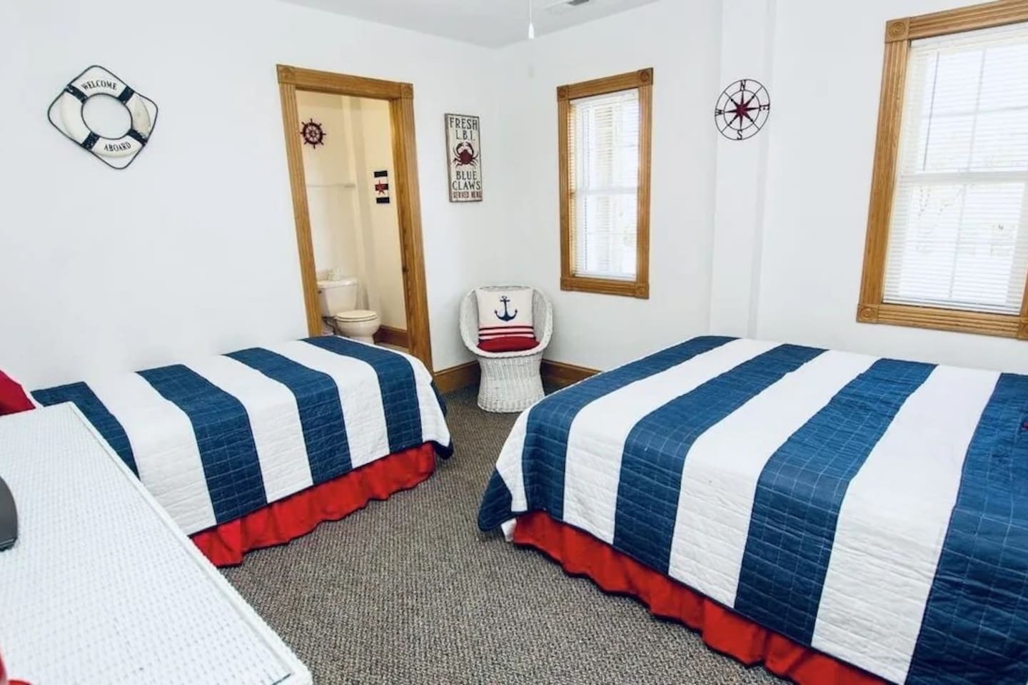 Bedroom #1 - Queen bed and Twin bed