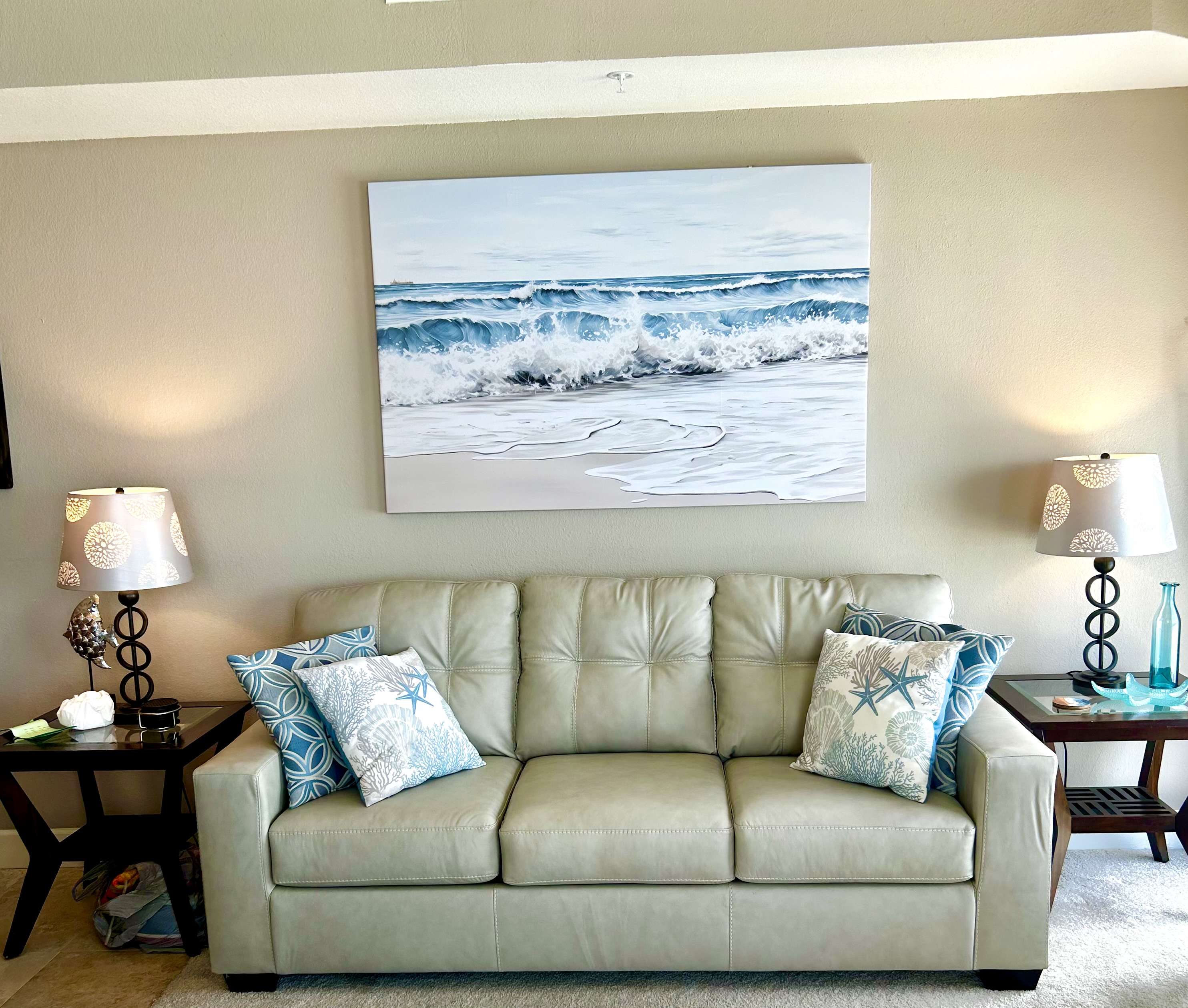 Brand New Leather Queen Sofa Sleeper!