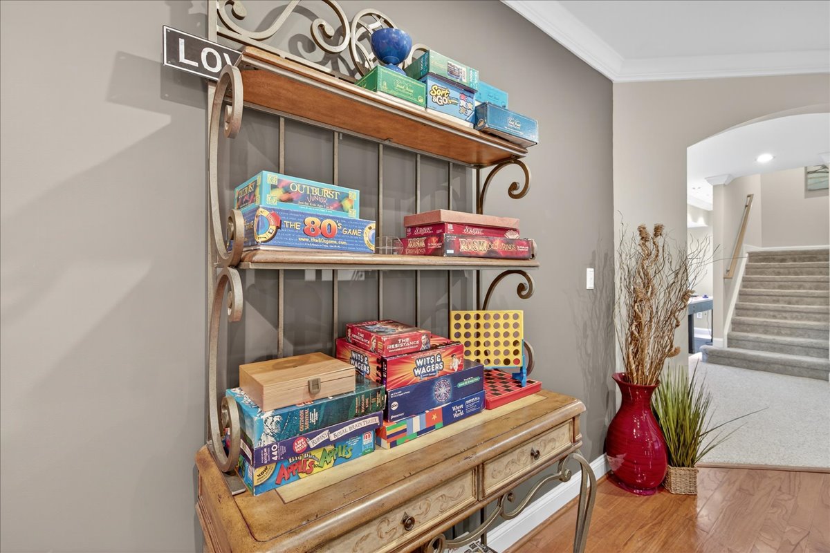 A full game hutch for rainy days and family fun!