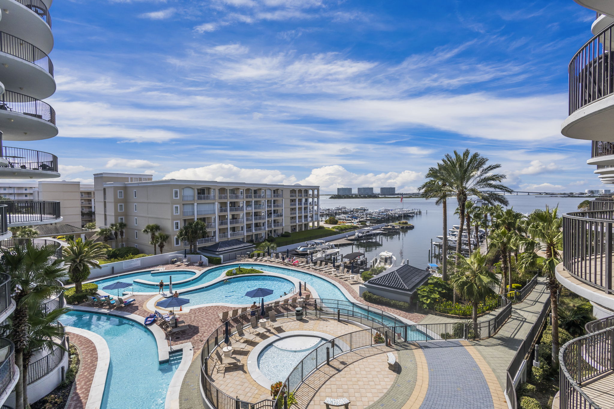 Aerial of Pools/Terry Cove