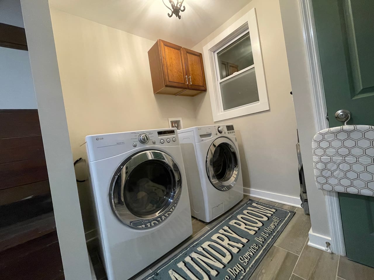Laundry area