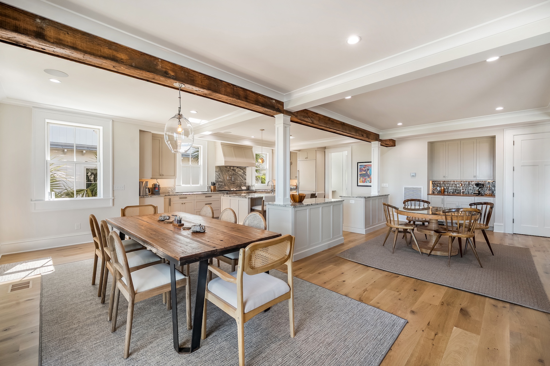Dining Area | Beach Shelter | 3708 Palm Blvd | Isle of Palms, SC | IOP Escapes