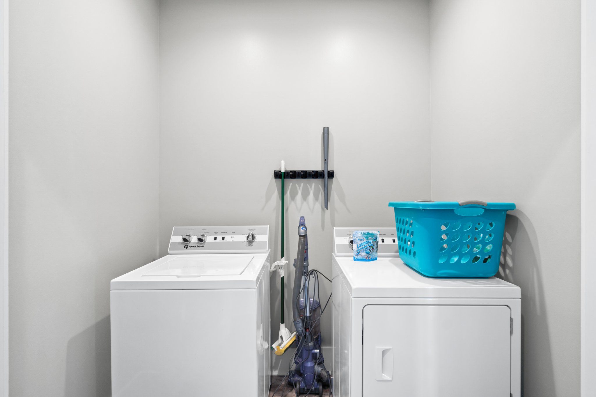 Laundry area with washer and dryer