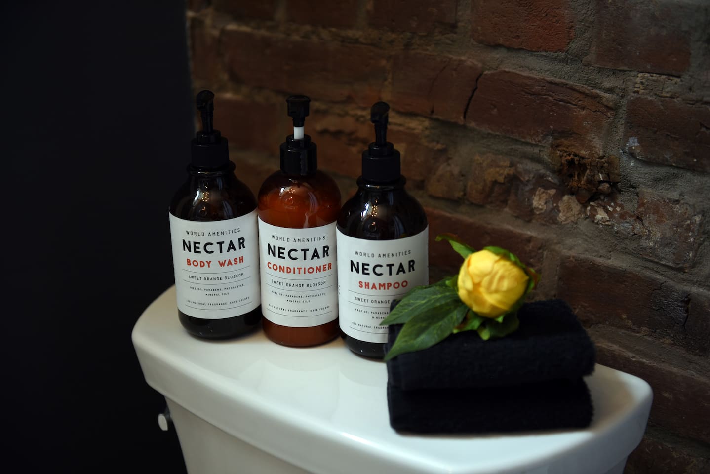 Toiletries.
