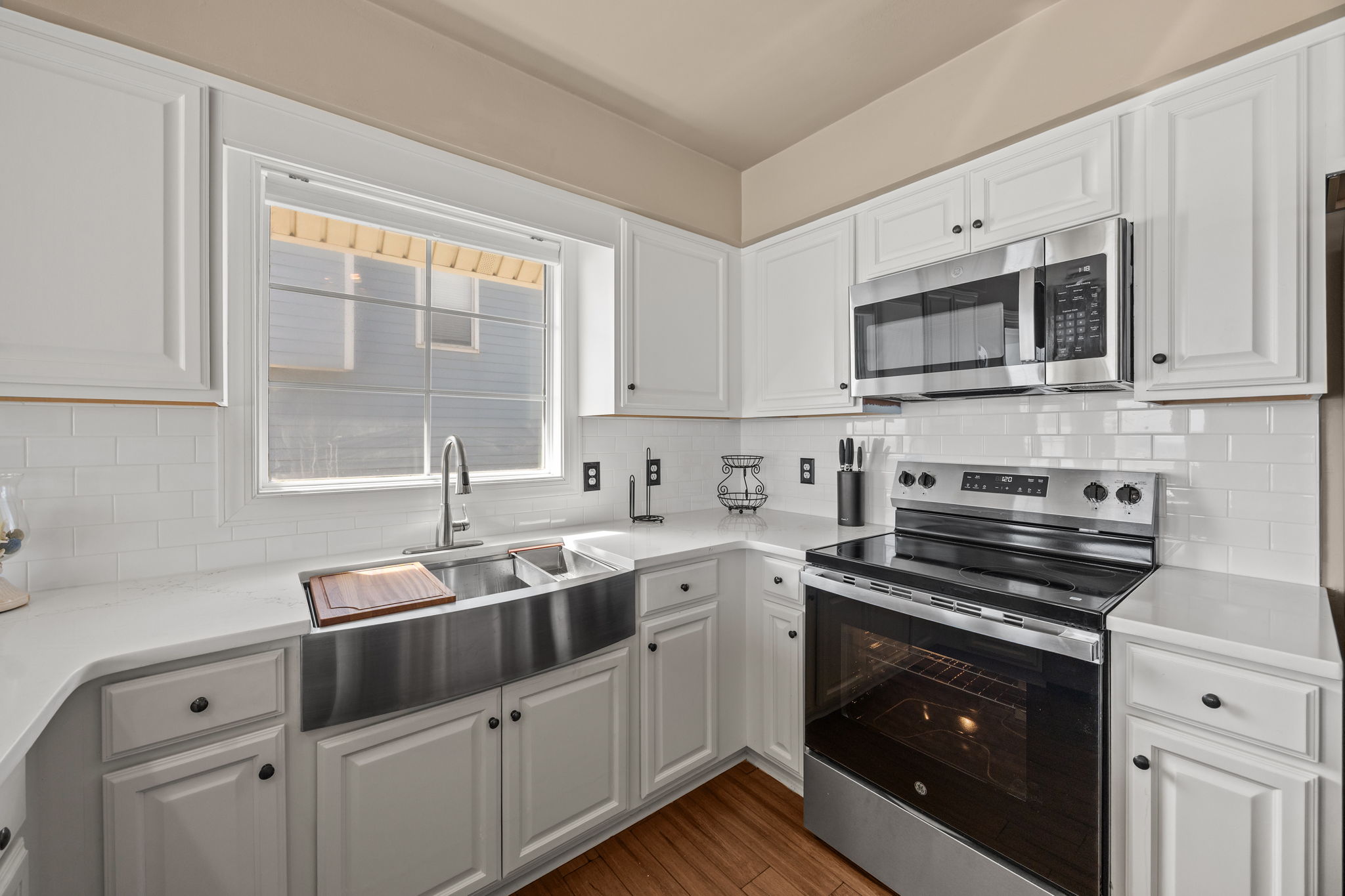 Well-stocked kitchen