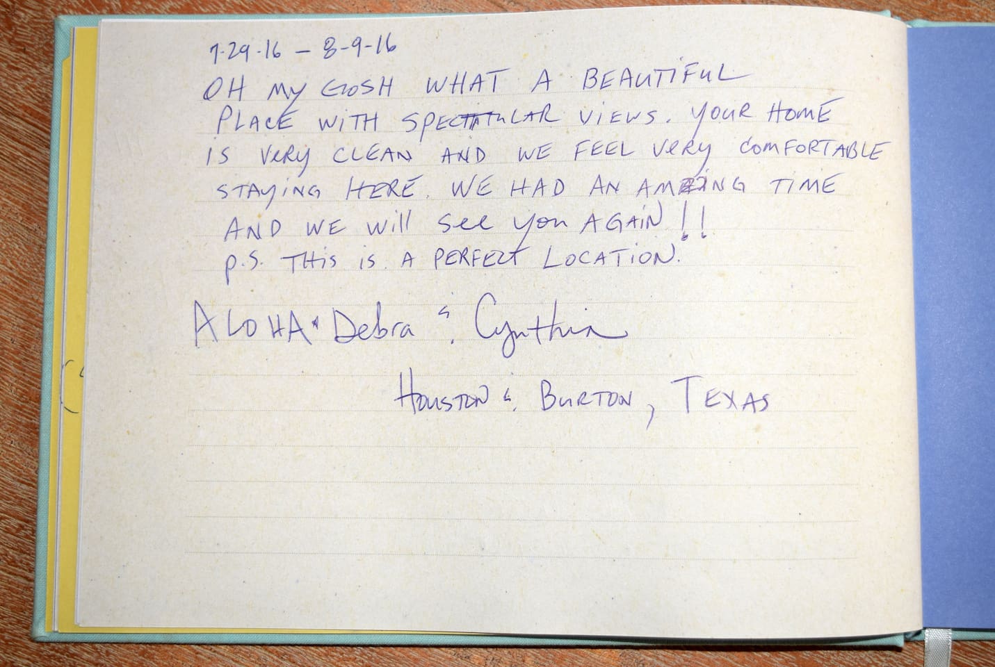 Five Star Review of our Lani Hanalei home