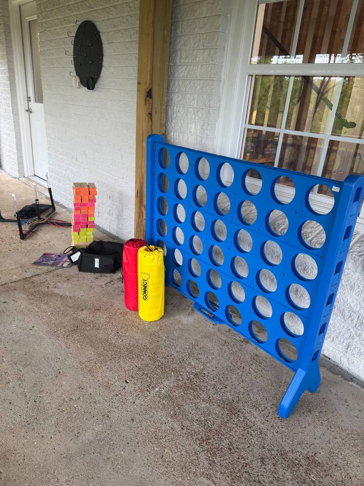 Porch play time