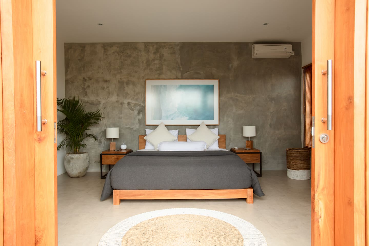Experience the grandeur of our villa and its inviting pool.