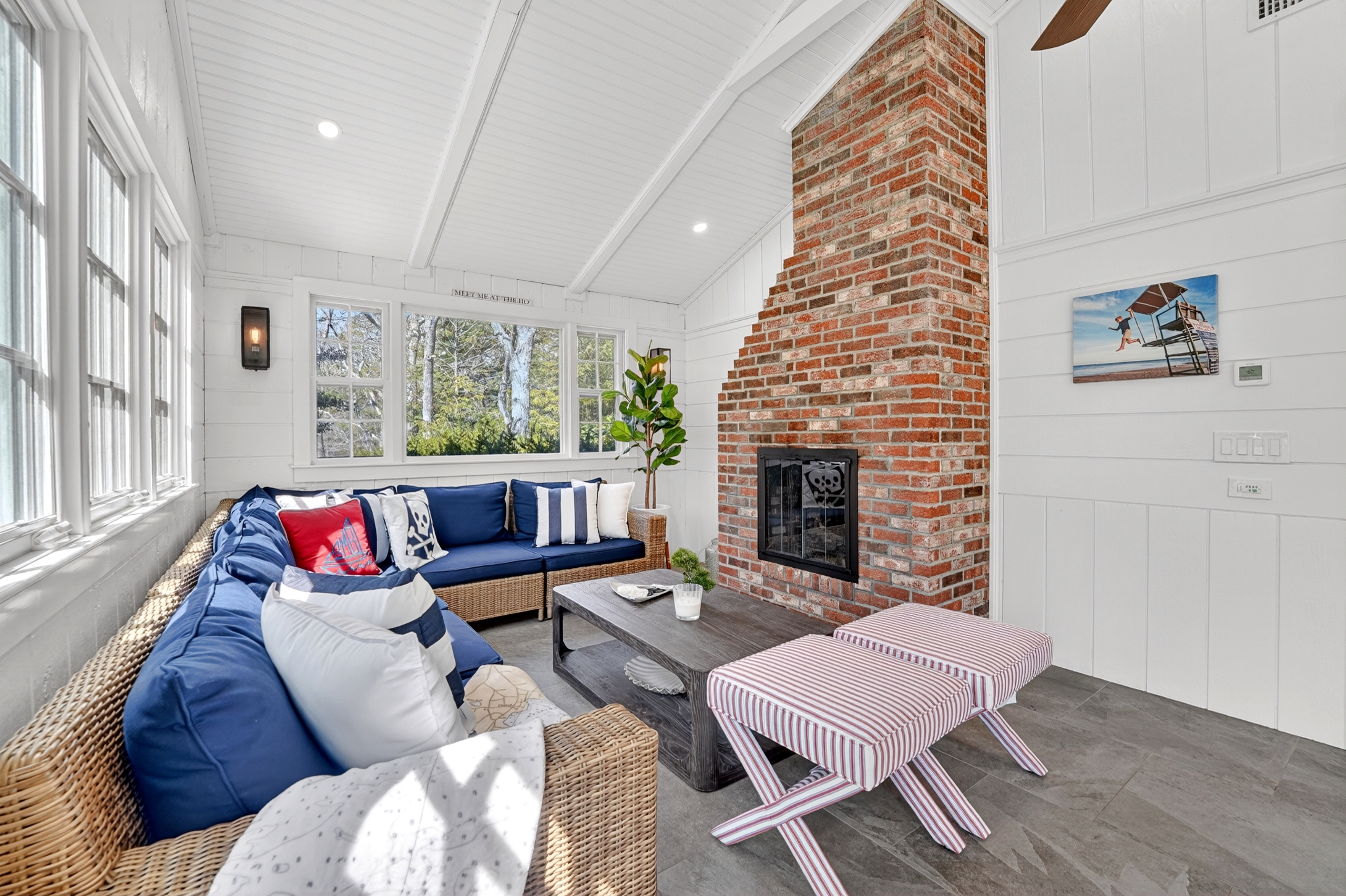 Enjoy this extension of our living area! Additional place to hang out!