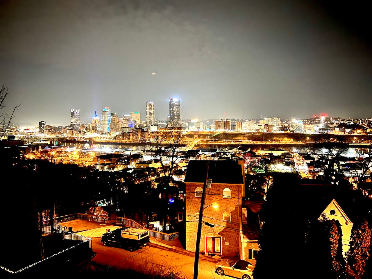 Our city is gorgeous at night!