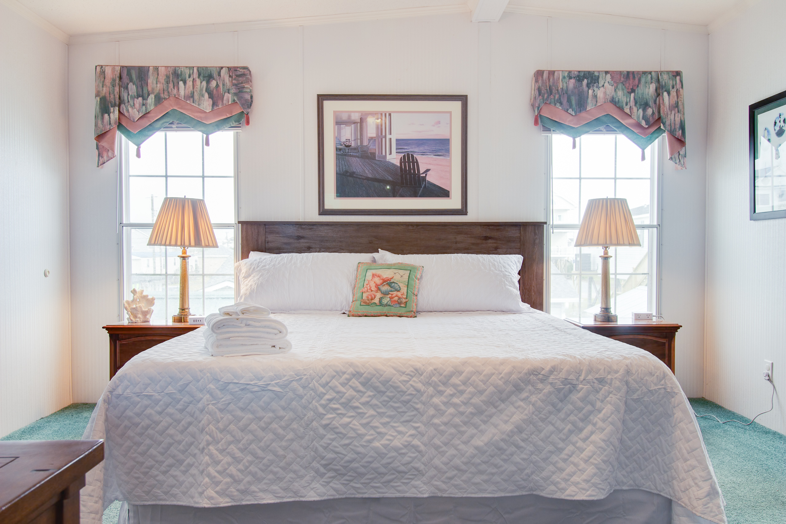 Bed Linens & Bath Towels Provided