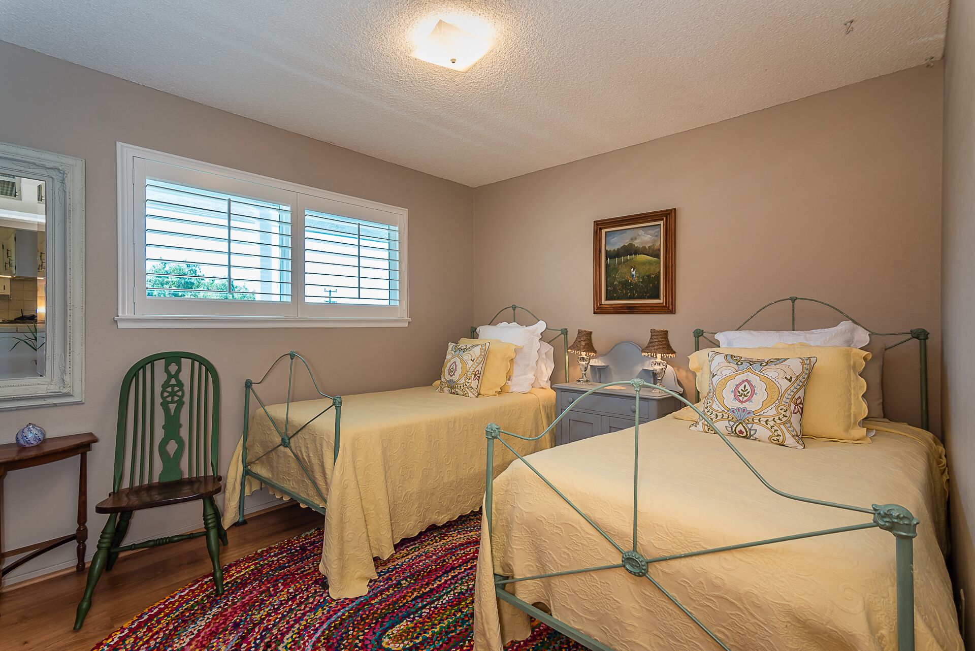 Bedroom 1 - two twin beds
