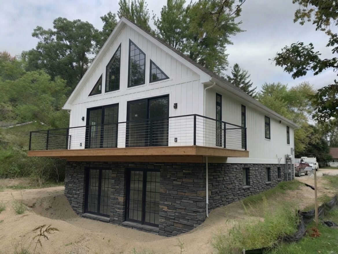 AI-generated!  The house will look very similar to this!