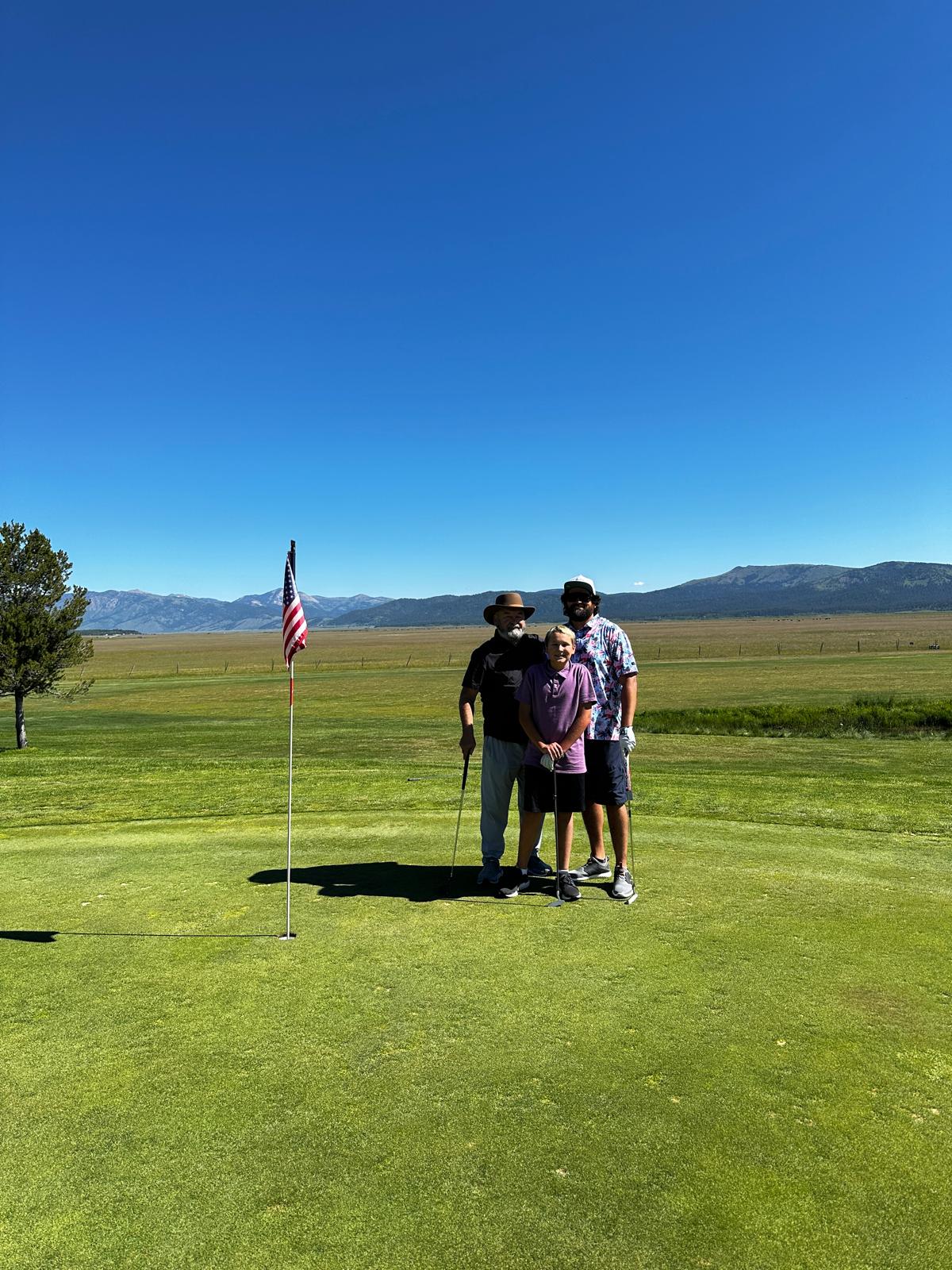 Golfing @ Island Park