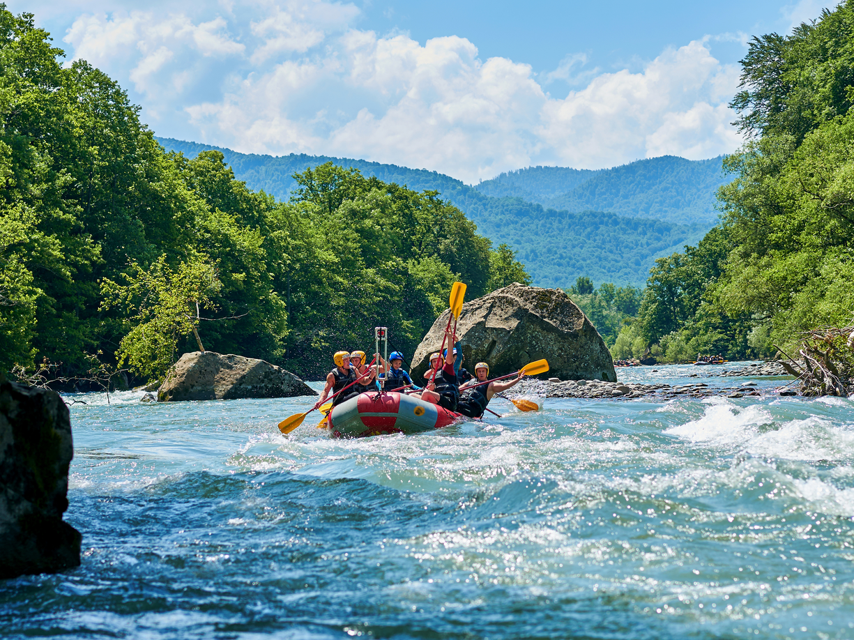 rafting pigeon river