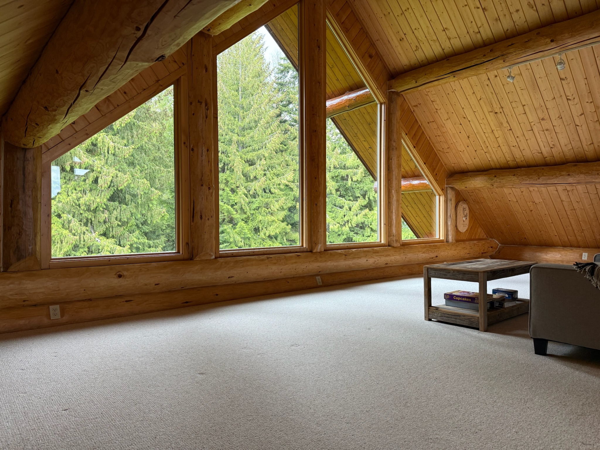 Loft with view