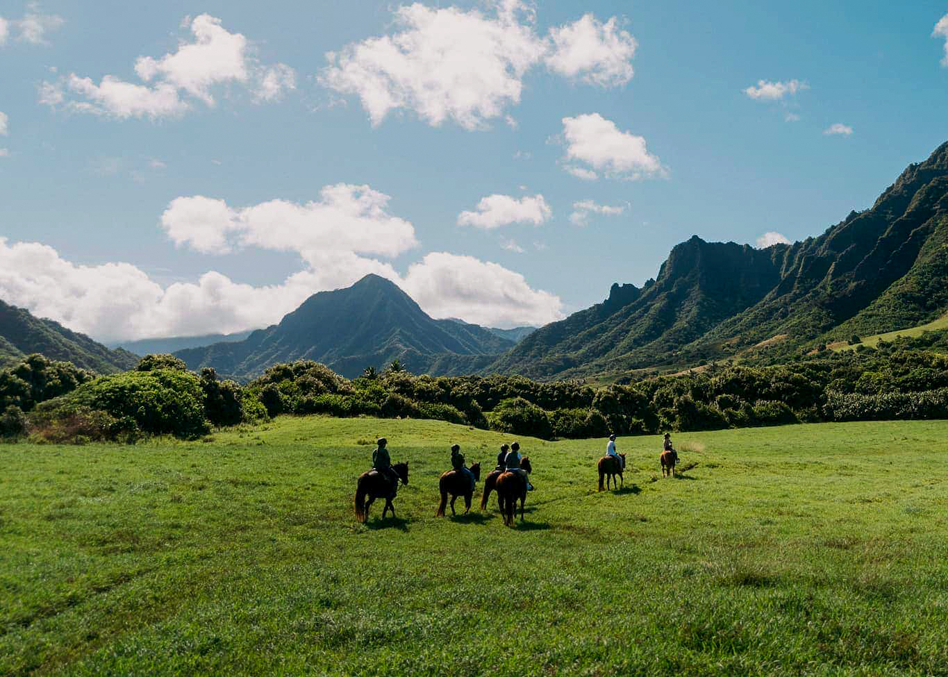Stables at Turtle Bay & Gunstock Ranch offering horseback or ATV tours