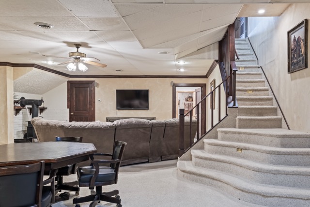 Downstairs Living/Gaming Area