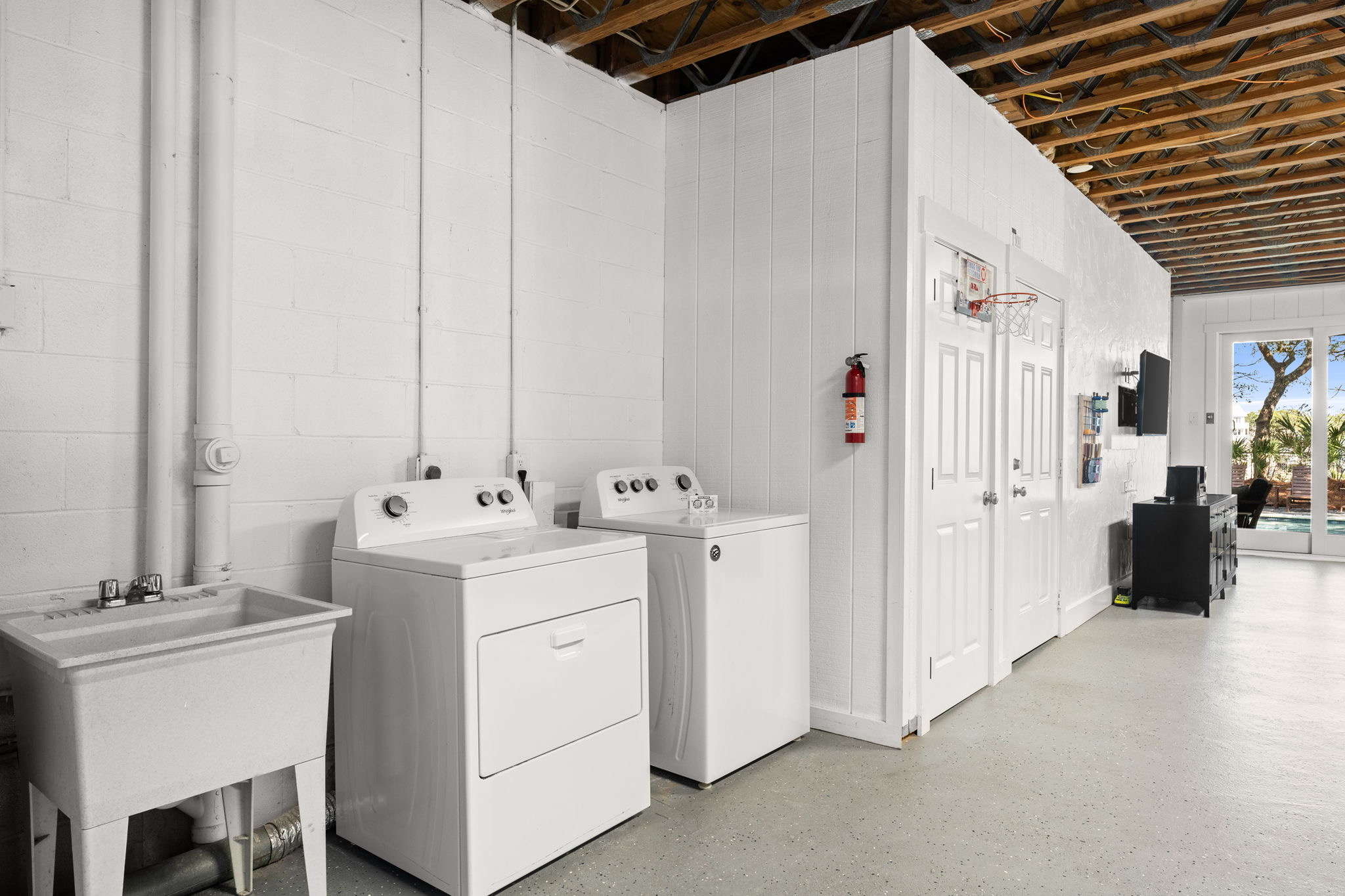 Stay fresh throughout your stay with high-capacity laundry facilities located in the Side B Lower Level Lounge.