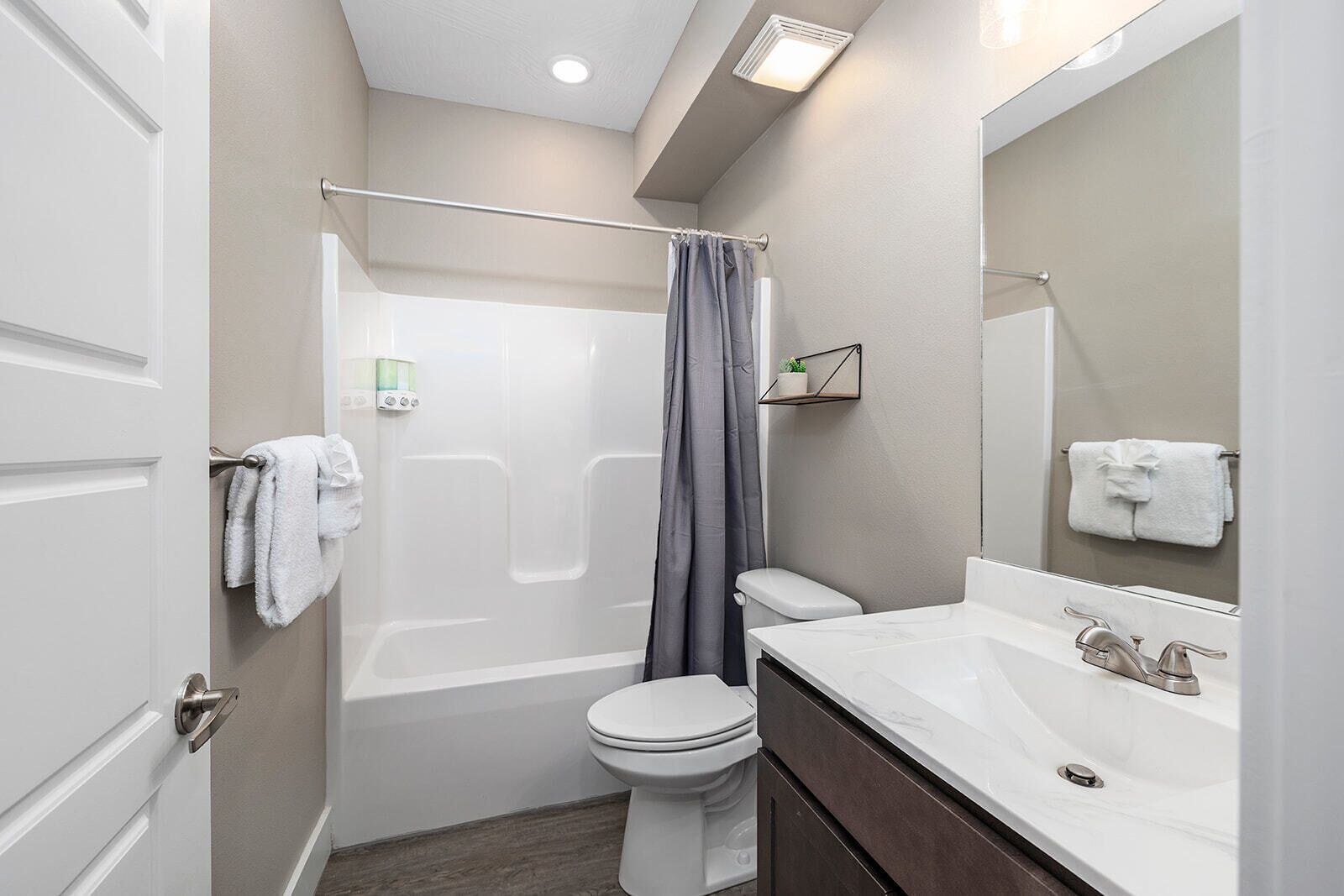 Lower Level Attached Full Bathroom