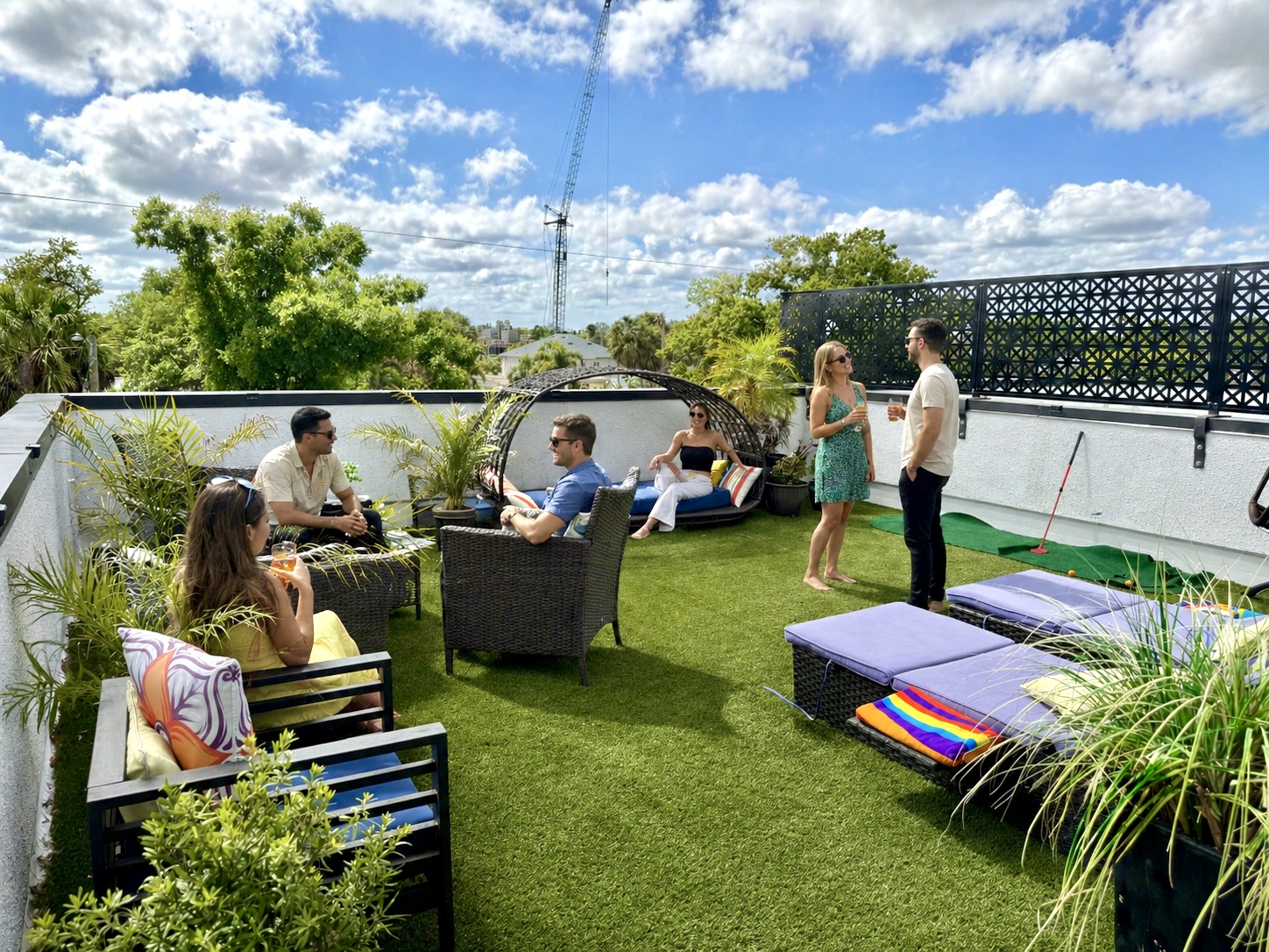 XXL private luxury rooftop to enjoy the beautiful outdoors