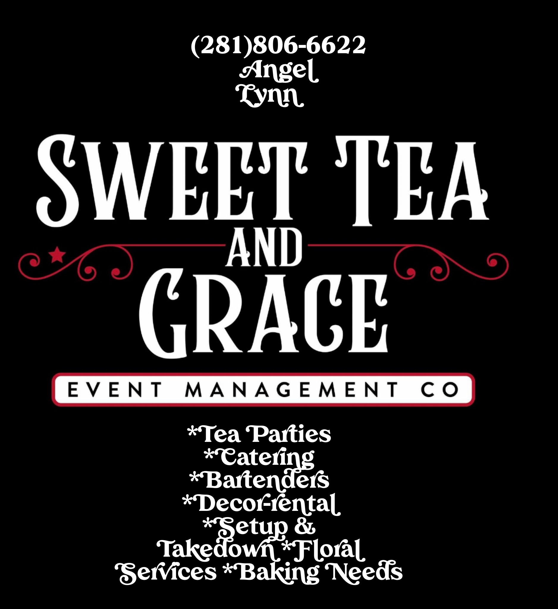 ✨ Introducing Sweet Tea & Grace — your go-to team for effortless, elegant event moments at the lakehouse! ✨ From charming tea parties and custom catering to bartending, décor rentals, floral services, and full setup + takedown. 