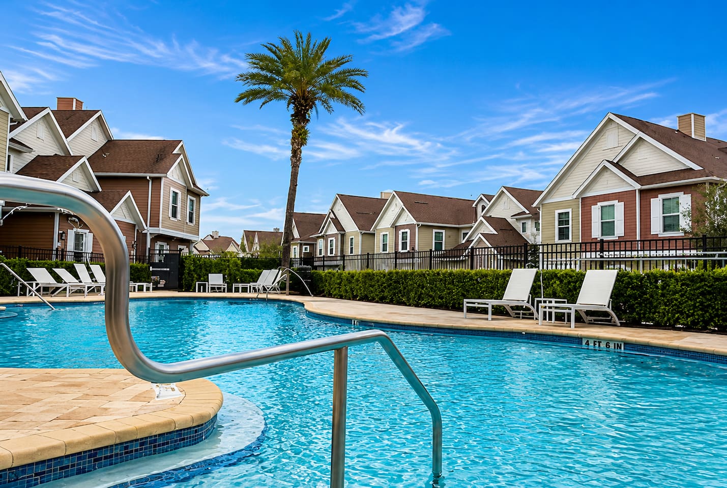Take a refreshing dip in our sparkling pool.