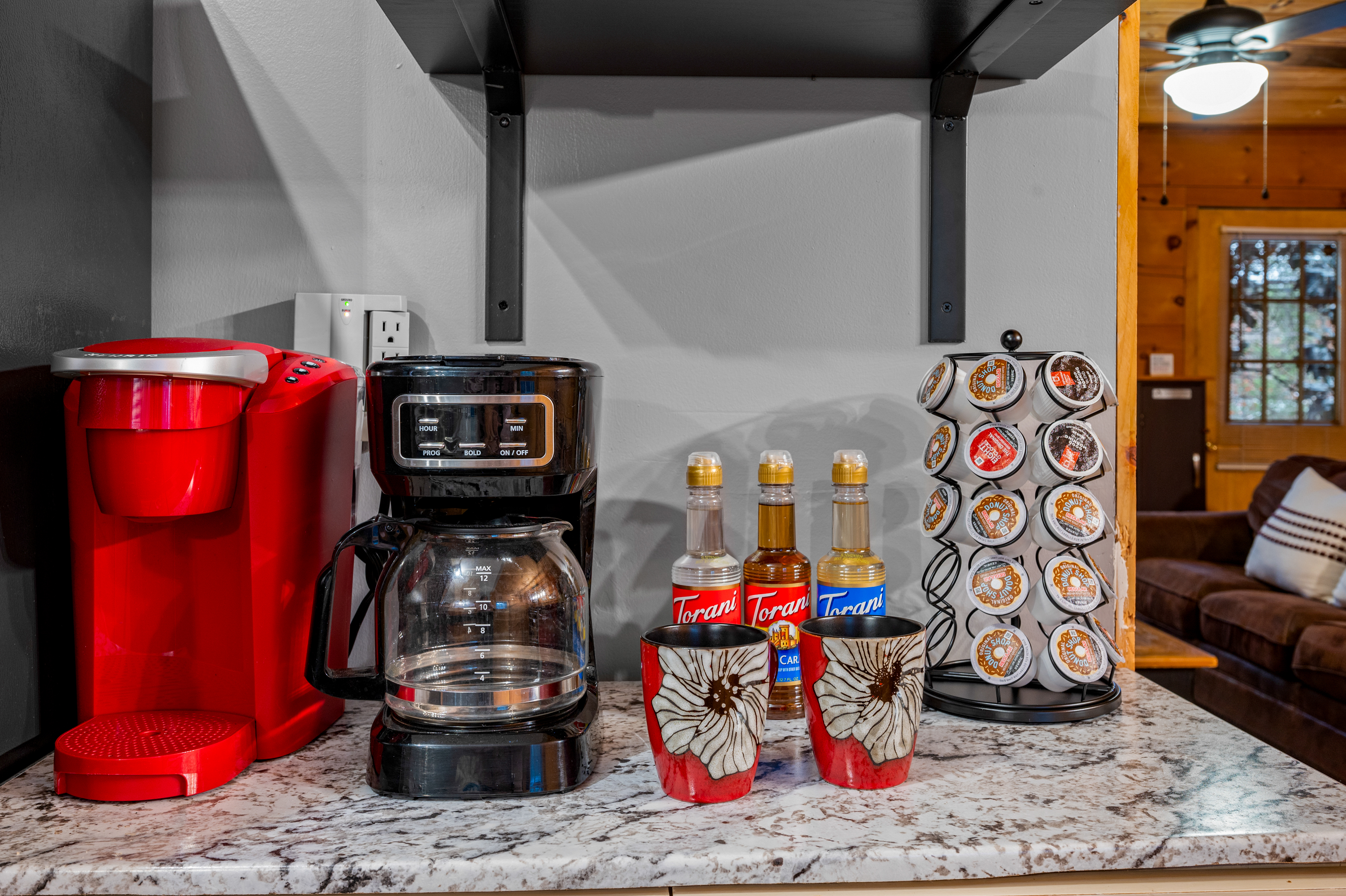 Full coffee bar
