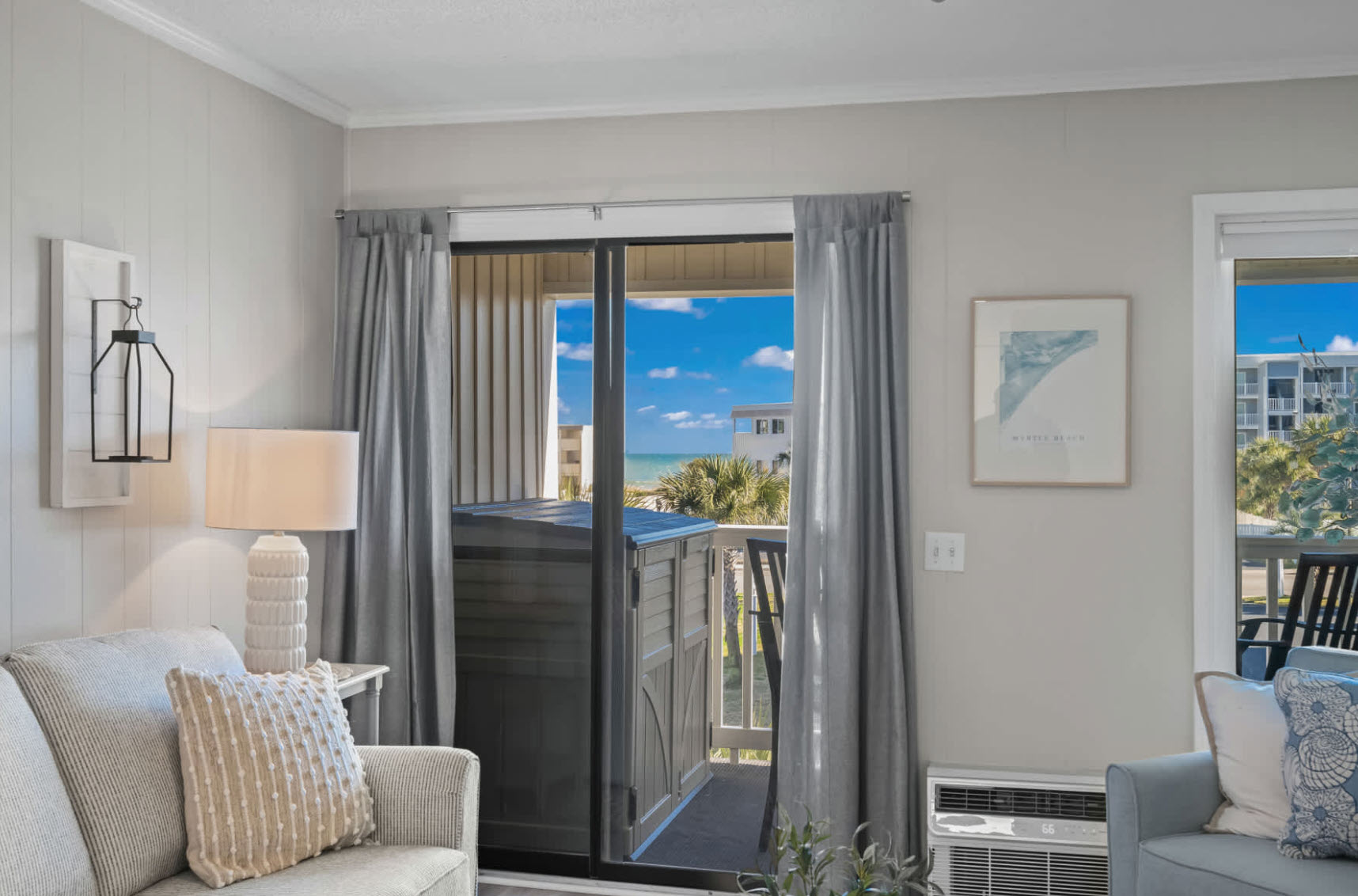Private Entrance to Balcony from Master Bedroom