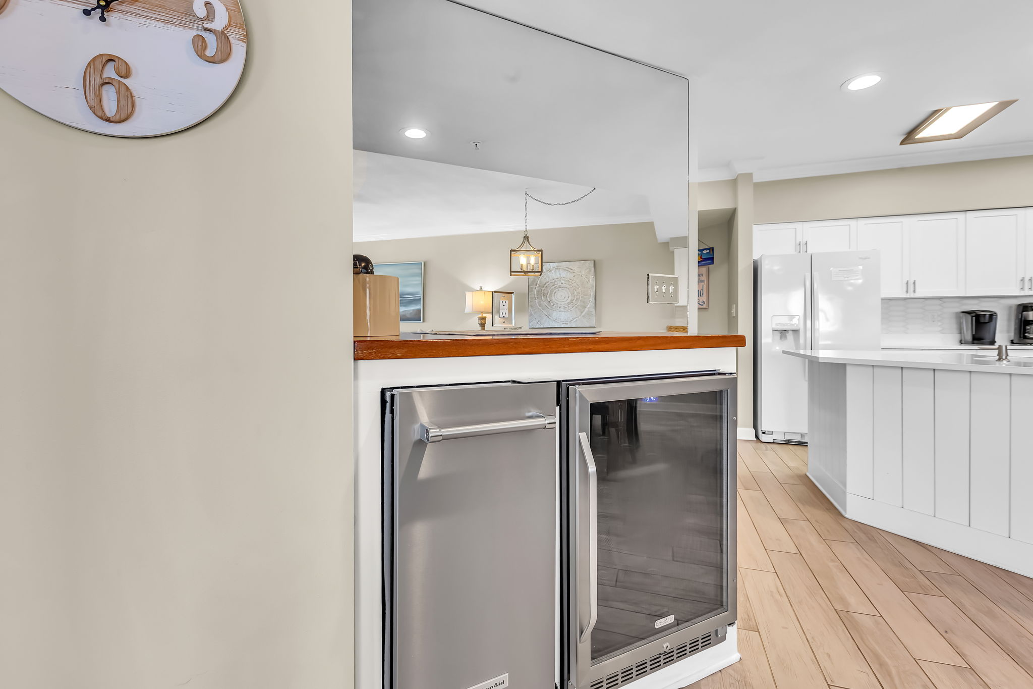 Beverage Fridge and Stand Alone Ice Maker