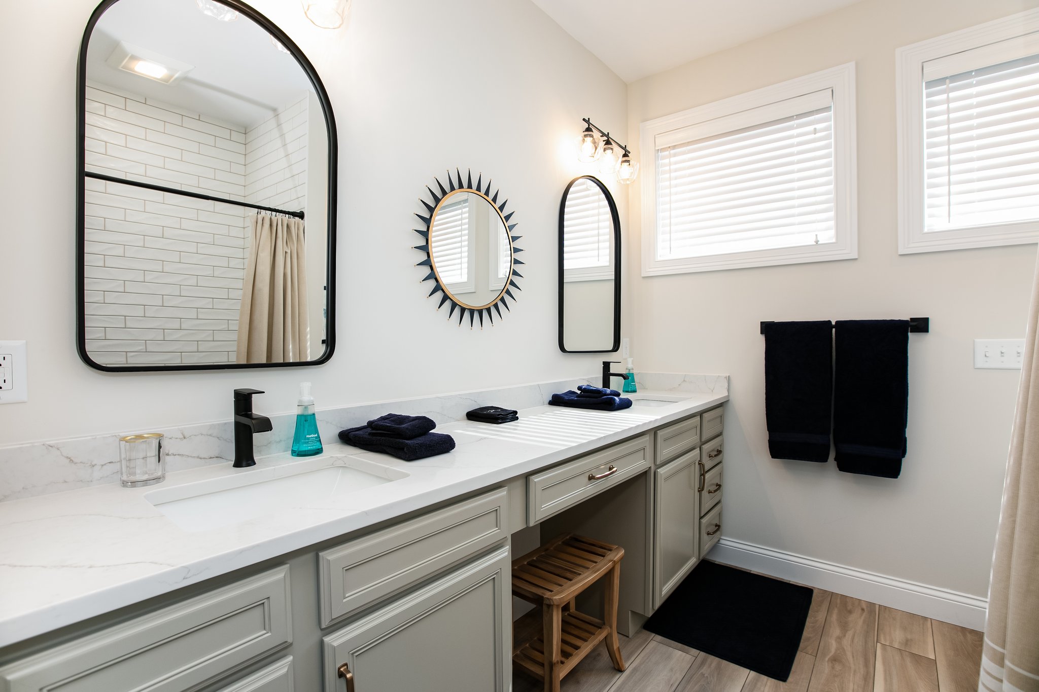 Upstairs Two Twins Ensuite Bathroom