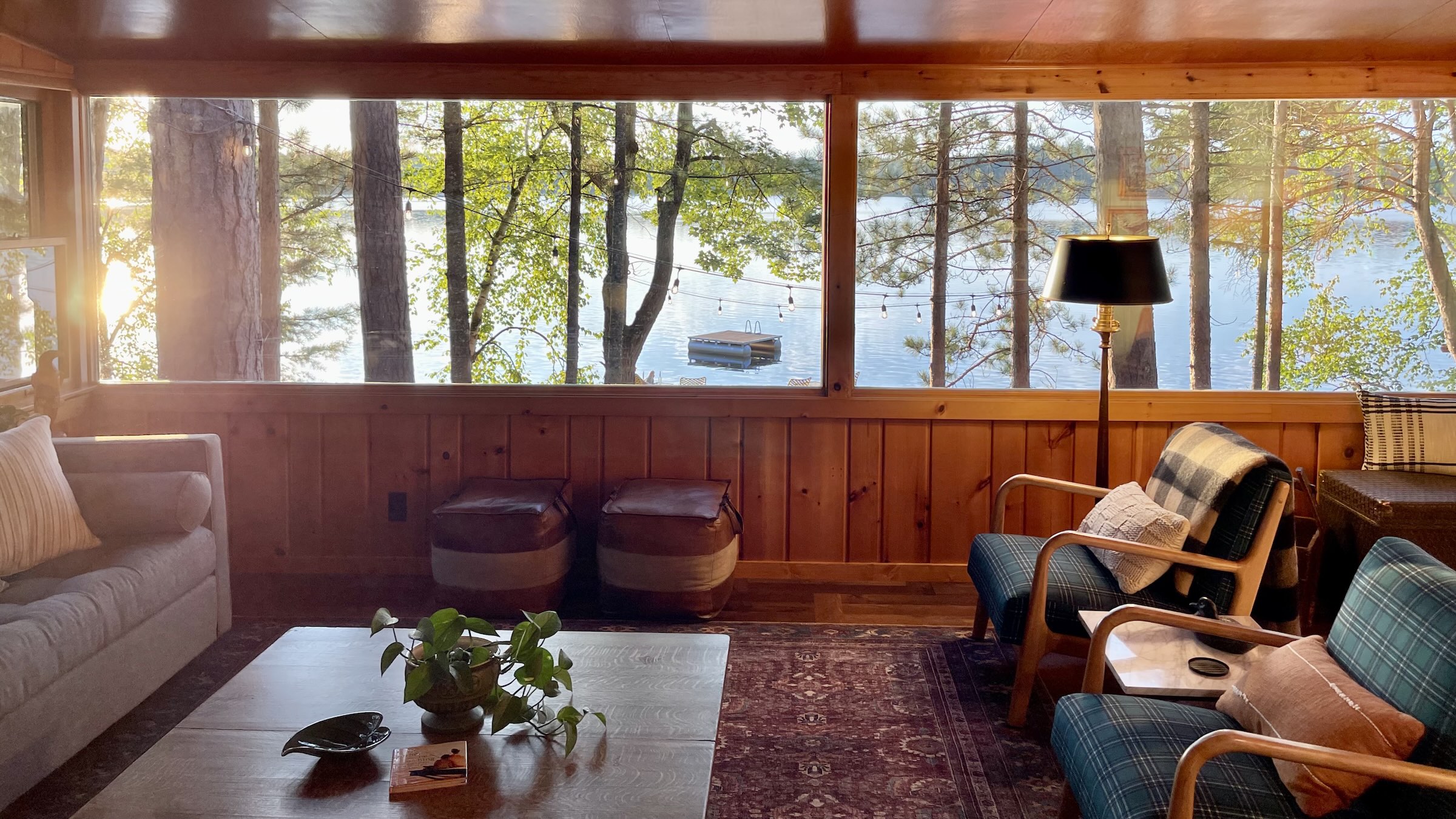 Panoramic view of Dollar Lake