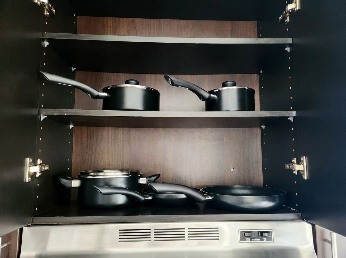 Pots and pans - cook at home. 