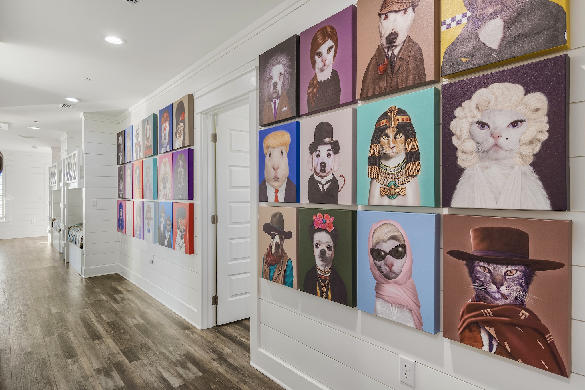 Iconic Art Wall (third floor)