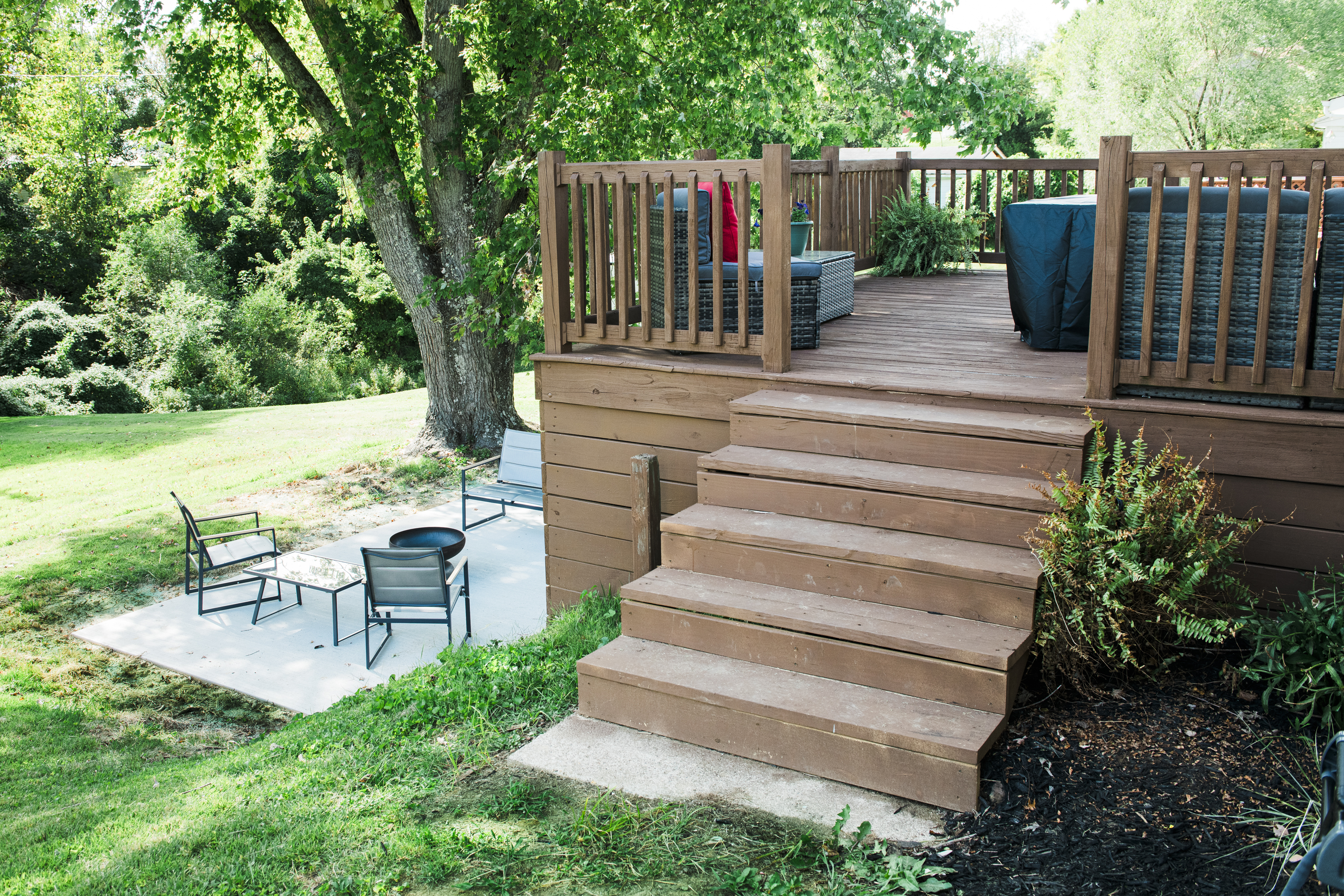 Outdoor sitting area