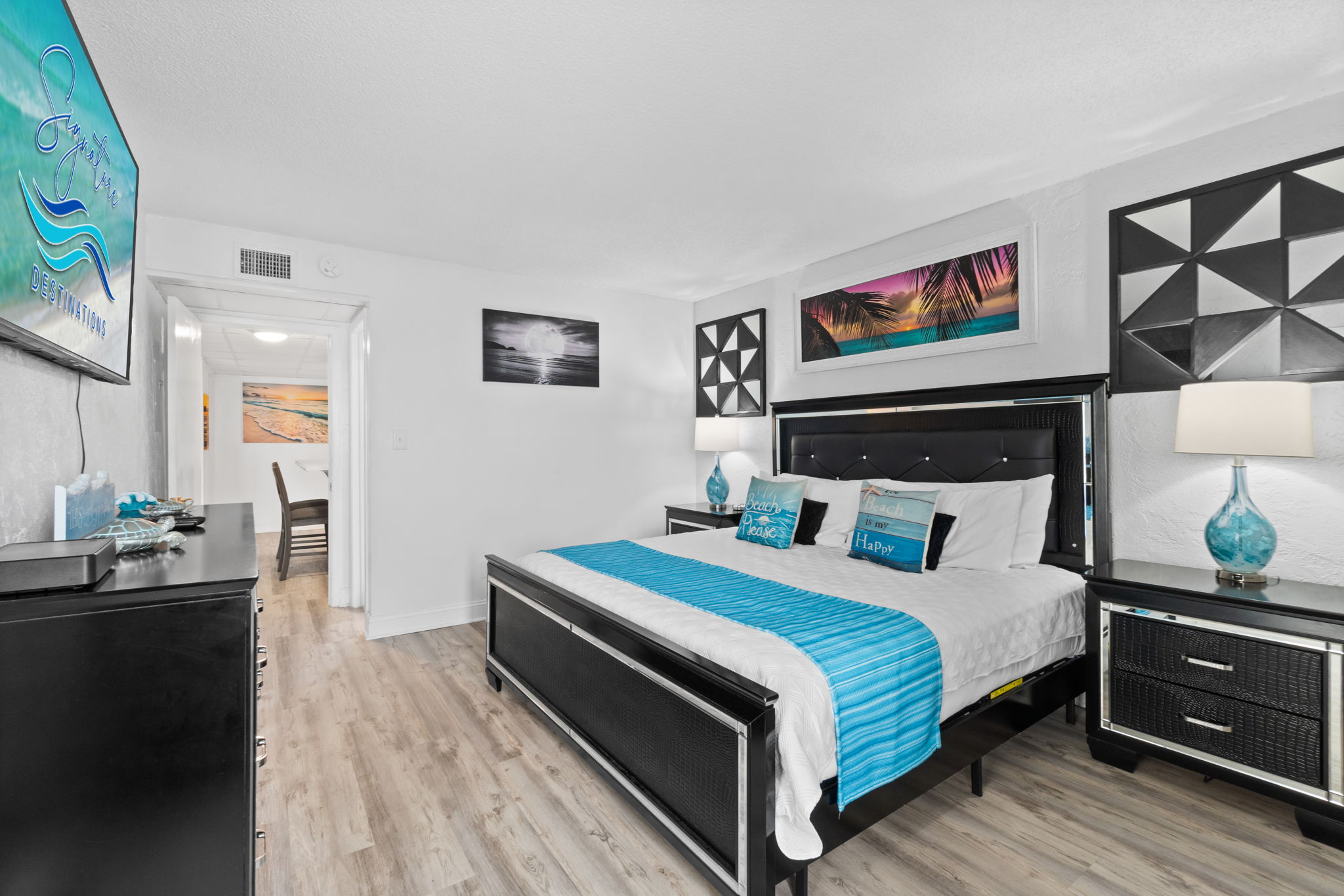 Bedroom 1 with King Bed