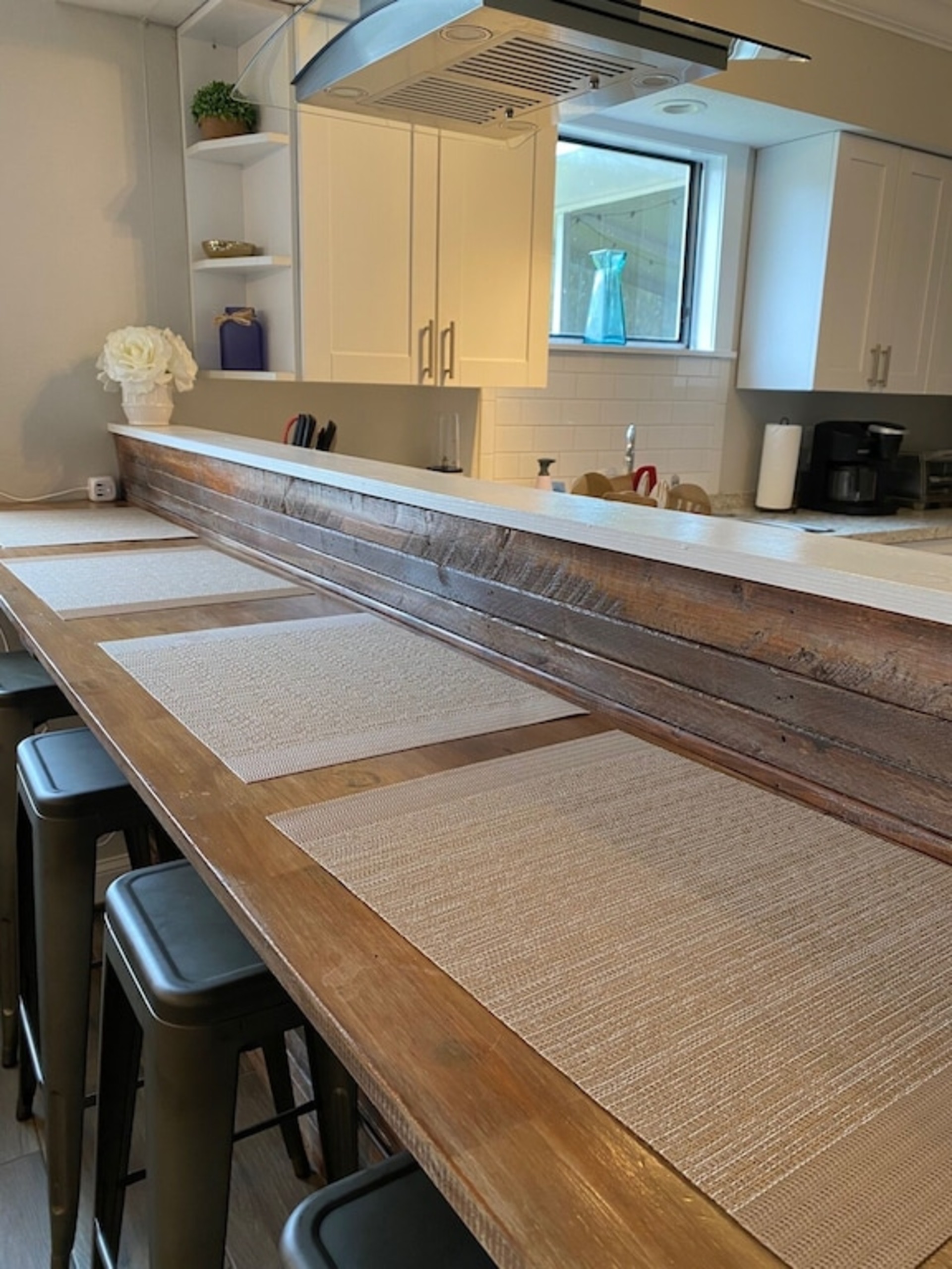 Inside dining bar