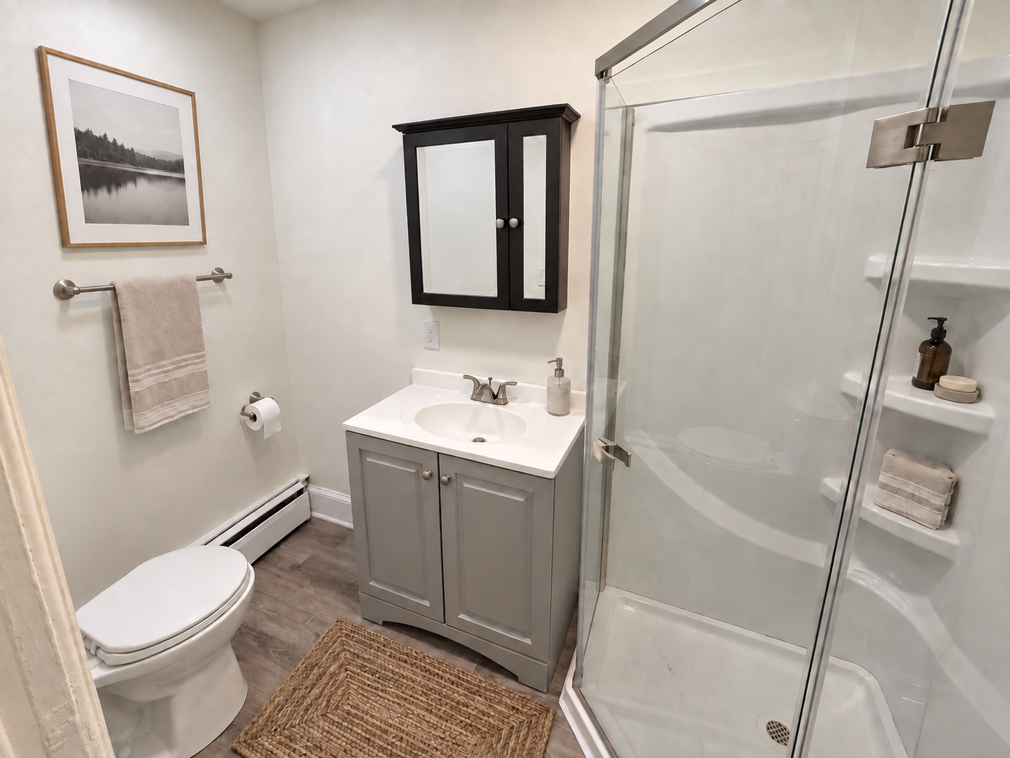 Bathroom with shower