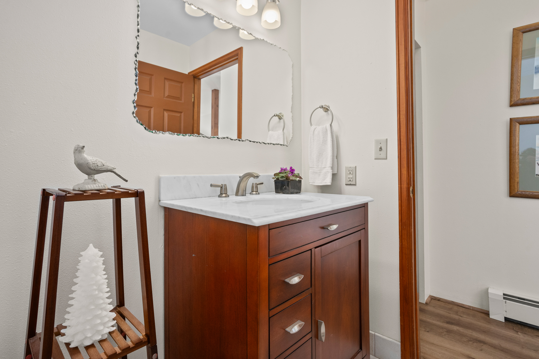 Upstairs - Half Bathroom 3