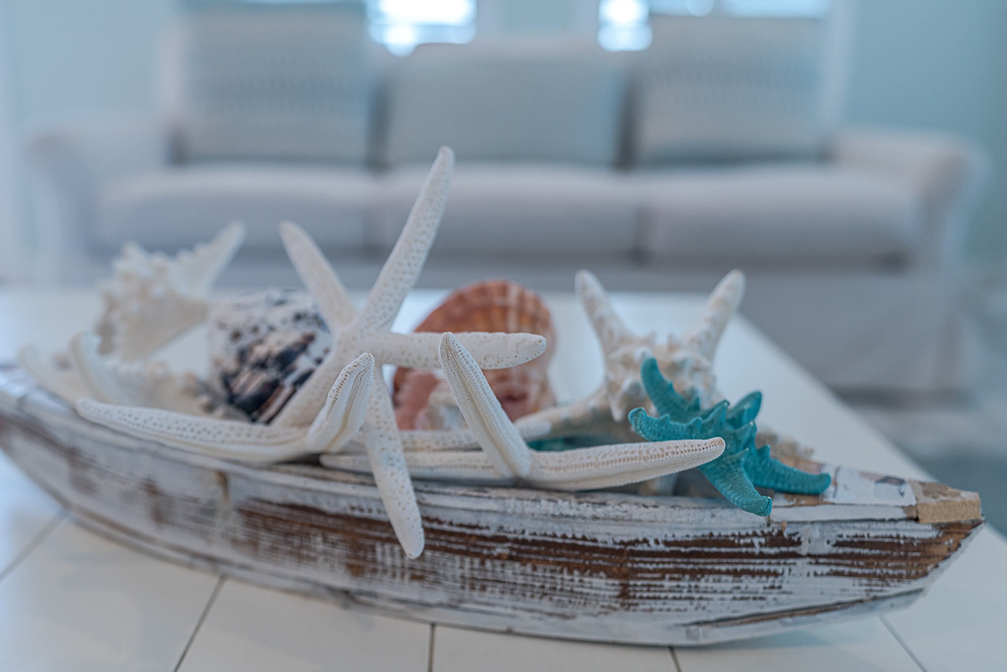 Coastal chic decor