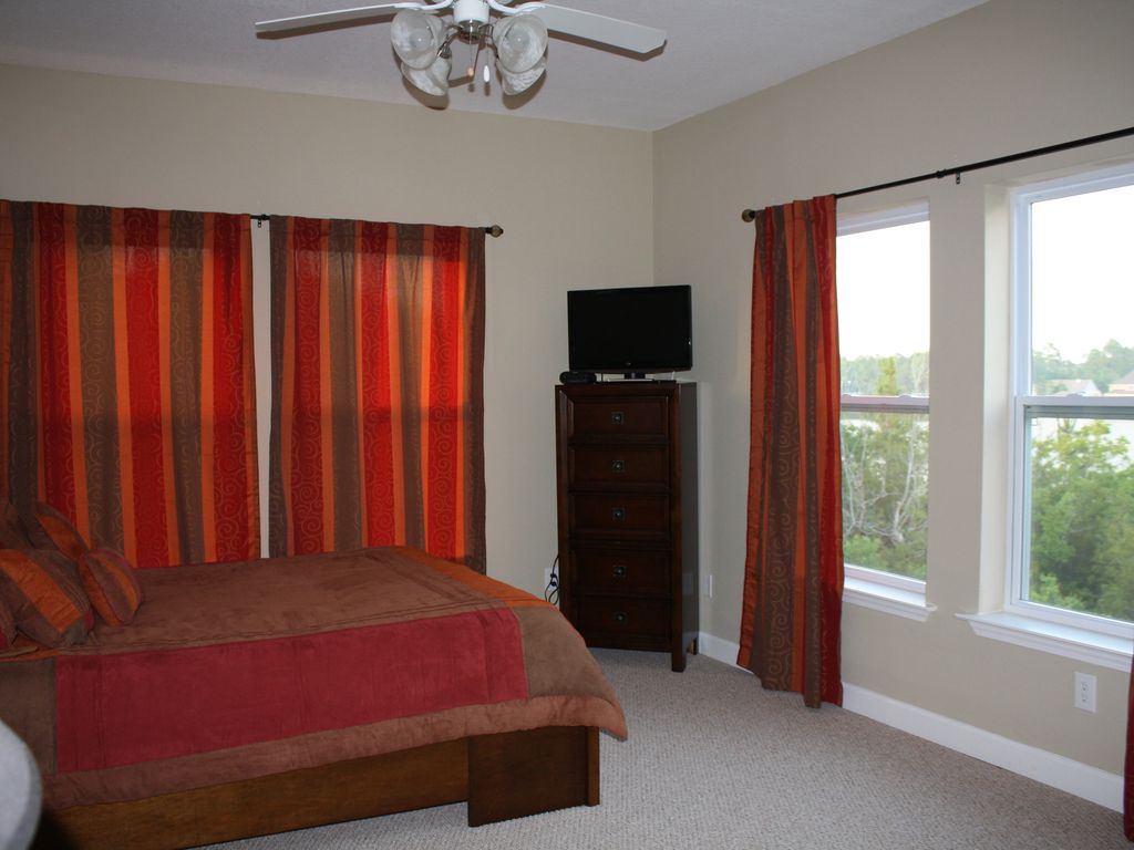 2nd BR with view of the bay.Typical 3 BR Premium unit