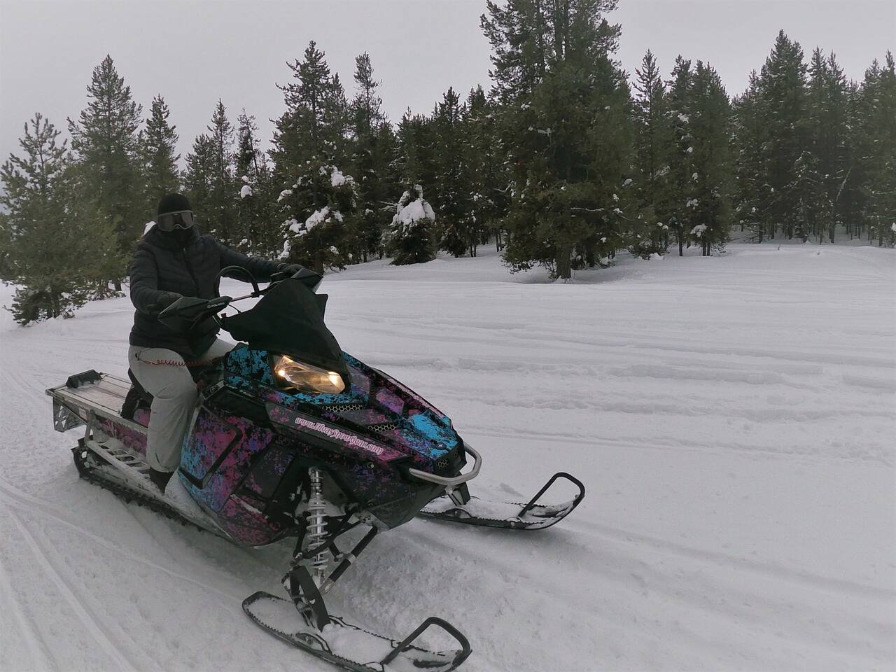 Groomed Trails straight from the cabin