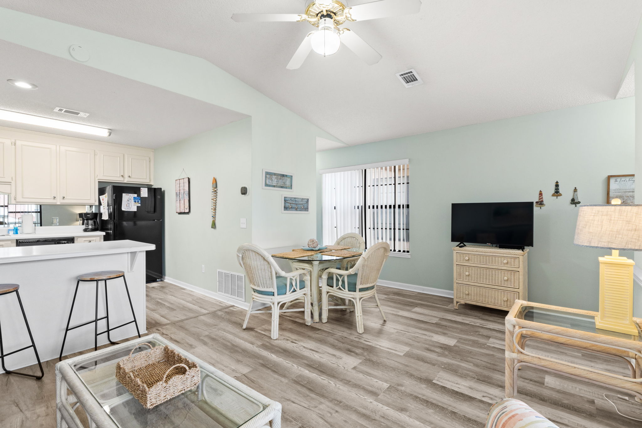 Living Room with Queen Sleeper Sofa