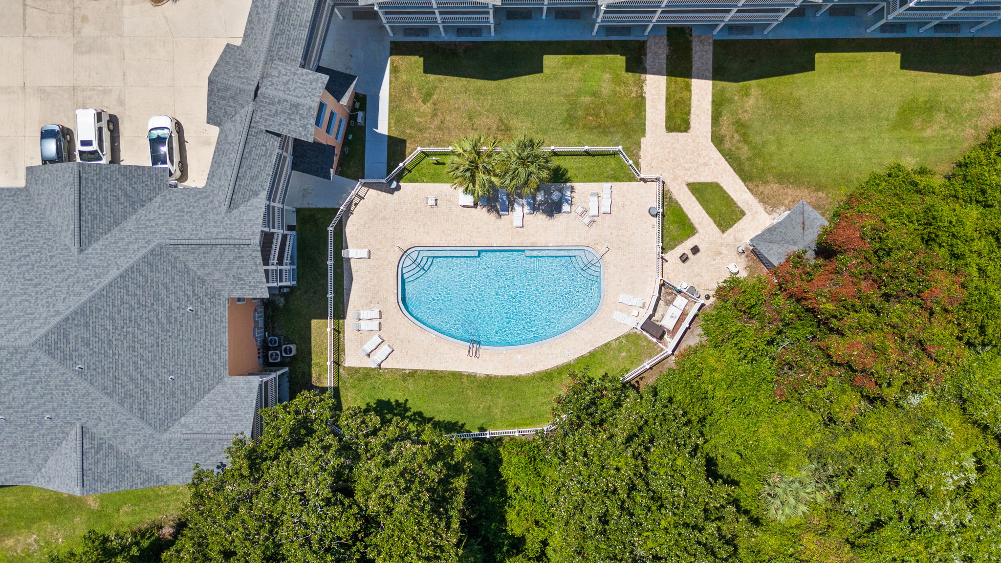 Aerial of Pool