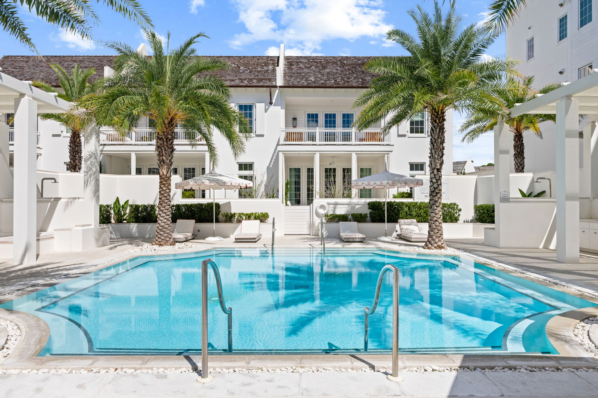 This beautiful townhome is one of only 6 homes overlooking the pool, fantastic for popping back inside to grab lunch or keeping an eye on the kids from the porch.