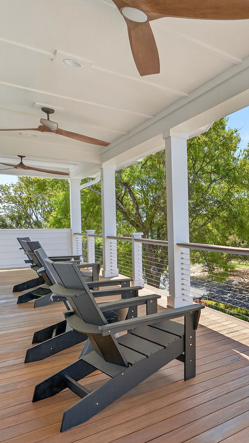 Front Deck | On Beach Time | 6 30th Ave, Isle of Palms, SC | IOP Escapes