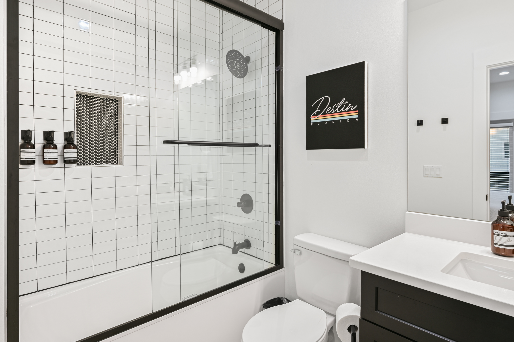 King Suite # 6: Private Bathroom (second floor)