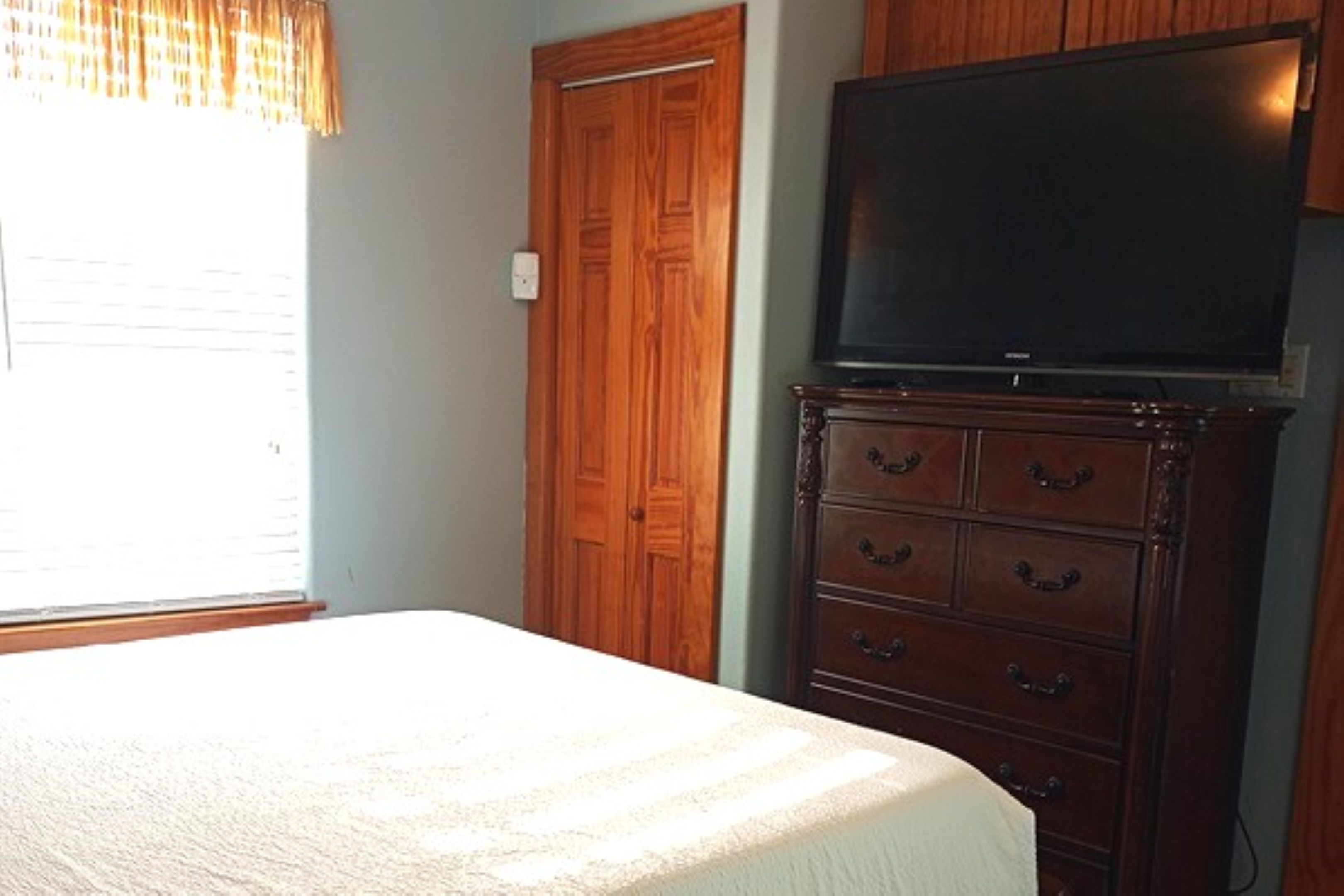 TV in the guest bedroom