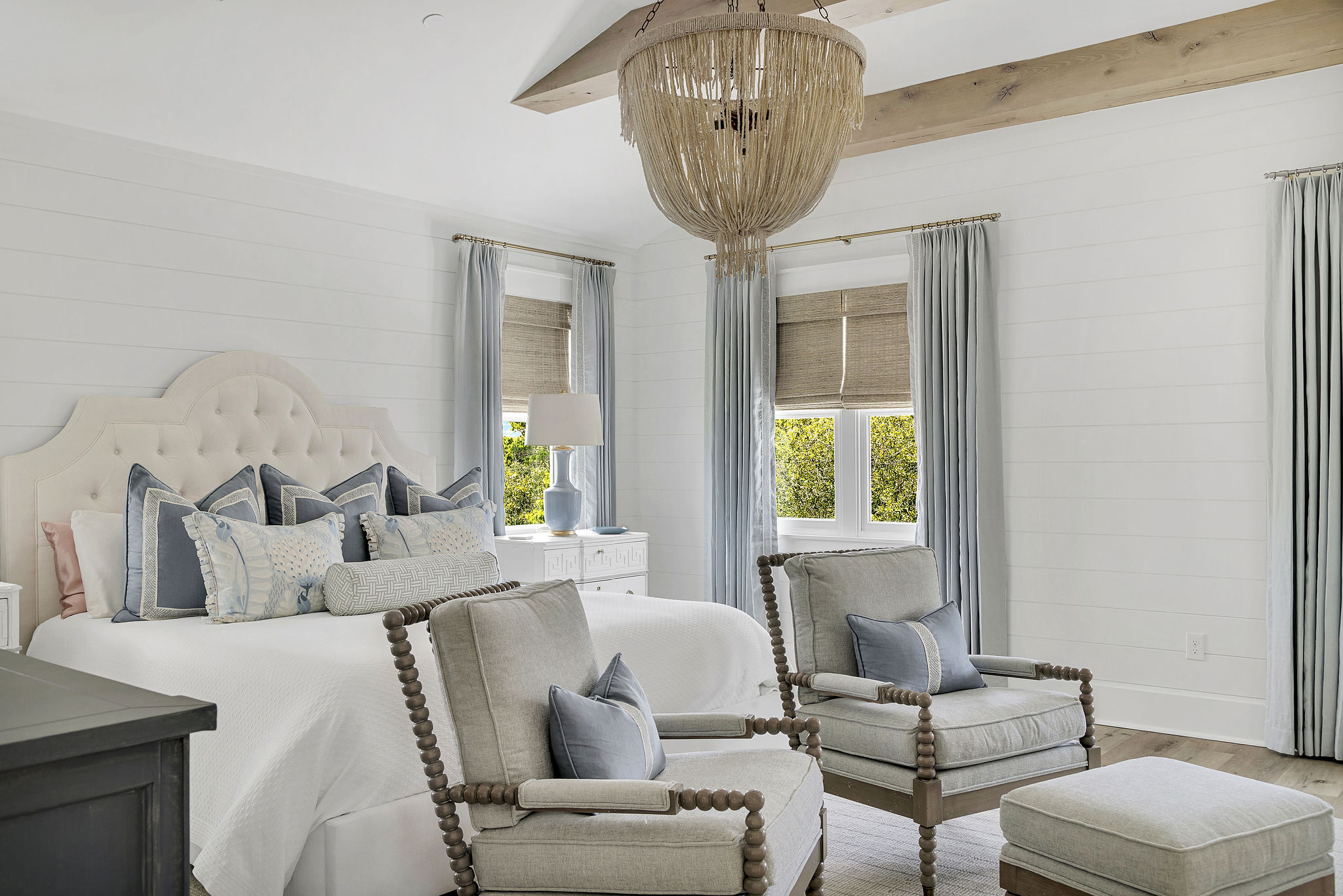 Master retreat has it's own floor for ultimate privacy.