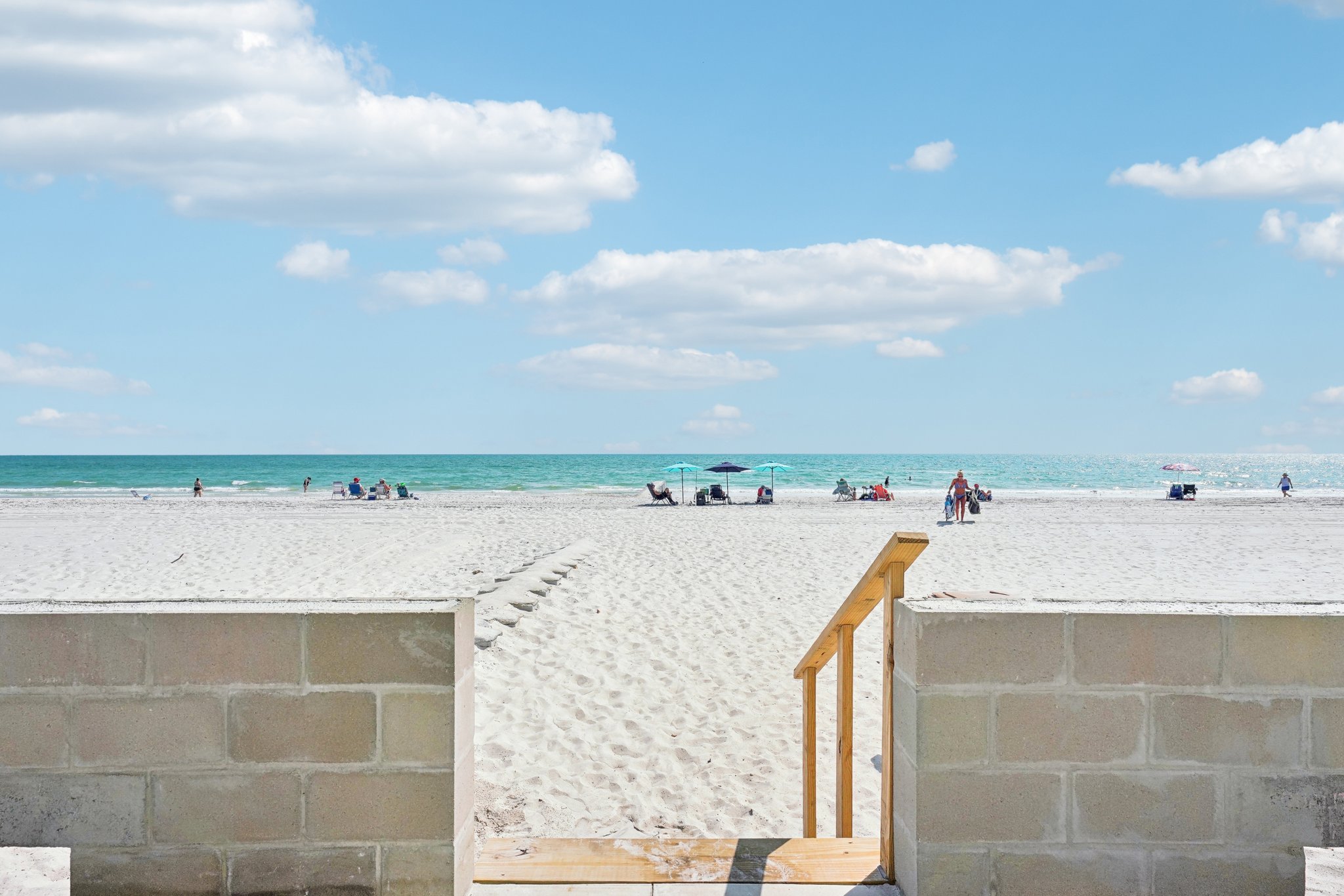 Kima Condos Beach Entrance